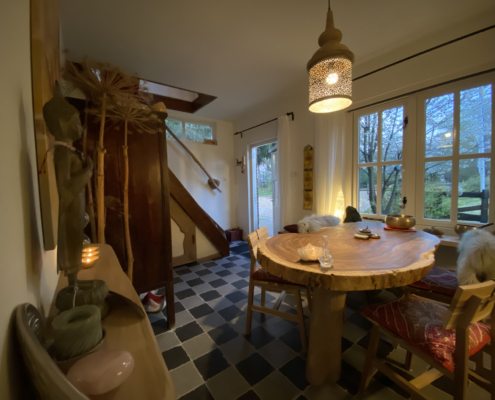 Benedenverdieping Gastenverblijf met keuken